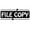 Black, variant on Printtoo File Copy Self Inking Rubber Stamp Pre-Inked Office Stamp- Home Office Business Stationery, 47 x 20 mm Blue