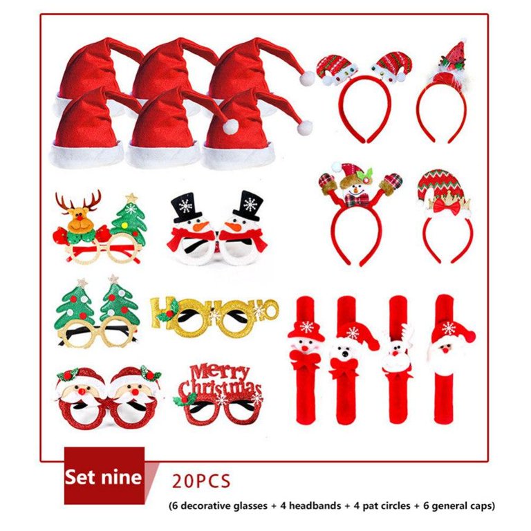 Christmas Photobooth Kit 20pcs Set Party Goods Christmas Photobooth Kit 20pcs Set Party Goods