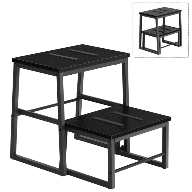 Taburete LIANTRAL plegable 38 x 40 x 41 cm, resistente, 160 kg