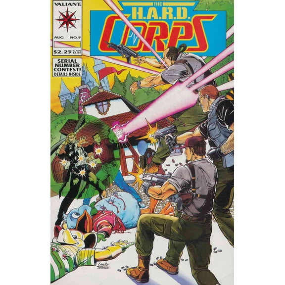 H.A.R.D. Corps, The #9 VF ; Valiant Comic Book