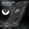 thumbnail image 2 of NIFFPD Galaxy A03S Phone Case Samsung A03S Case Magnetic Car Mount Ring Kickstand Cover Case Samsung Galaxy A03S Black, 2 of 7