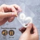 thumbnail image 3 of 8 Pieces Transparent Hooks 360 De Rotating Hook Hook Ceiling Hooks Without Ing, 3 of 5