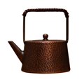 thumbnail image 1 of Lipstore Copper Teapot 400ml Wrapped Handle Portable Tea Maker Water Boiler Jug Hot Water B, 1 of 8