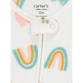 thumbnail image 2 of Carter's Child of Mine Toddler Girl Pajama Sleeper, 2-Pack, One-Piece, Sizes 12M-5T, 2 of 5