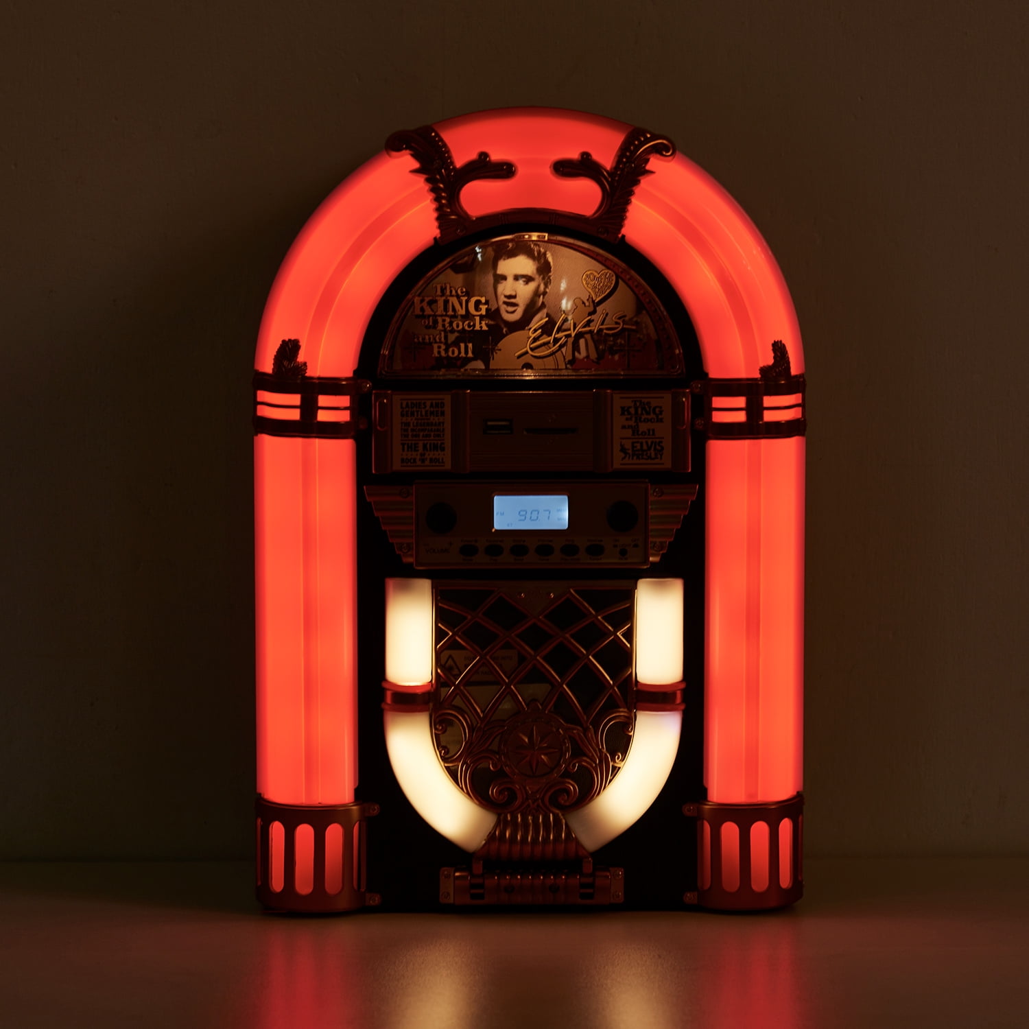 Arkrocket AR04C Bluetooth Boombox with Retro LED Lighting System