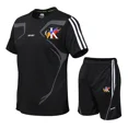 thumbnail image 5 of Conjunto de camiseta y pantalones cortos deportivos de manga corta transpirables para hombre de última moda de verano 2024, 5 of 5