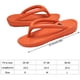 thumbnail image 2 of Chanclas de punta abierta para mujer, playa, piscina, fiesta, zapatillas casuales, sandalias planas de PVC antideslizantes 1 par Vogacara AP1245-04, 2 of 7