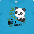 thumbnail image 4 of Inktastic My Uncle Loves Me- cute panda Boys or Girls Baby T-Shirt, 4 of 5