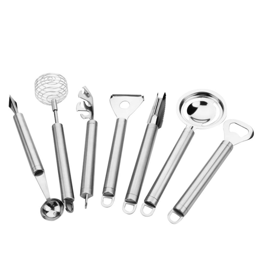 Kitchen SevenPiece Kitchen Gadget Stainless Steel Kitchen Gadget Set