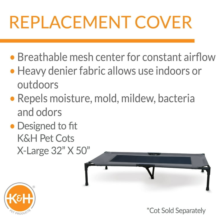 K h pet cot replacement deals cover xl