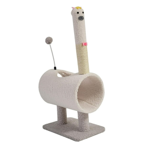 Poste de rascado para gatos, túneles, alfombras de tubo, Protector de sofá, rascador, para moler, jugar con