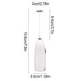 thumbnail image 4 of Yhmxh Milk Frother Handheld for Coffee,Foam Maker,Electric Whisk Drink Mixer for Lattes, Cappuccino, Electrics Mixer Multi-Purpose Hand Blender for Frappe ,Matcha, Hot Chocolate, Egg,, 4 of 7