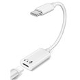 thumbnail image 1 of Adaptateur Audio Usb C vers Interface pour Casque 15 Pro Max, type C Mâle vers Femelle pour Interface, 1 of 5