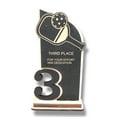 thumbnail image 3 of Trophy Award - CUSTOM - Pickleball - 1st 2nd 3rd Place - 9x5 Inches, 3 of 13