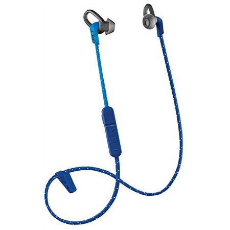 Plantronics BackBeat FIT 305 Sweatproof Sport Earbuds  Wireless Headphones  Dark Blue/Blue