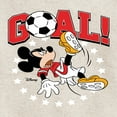 thumbnail image 3 of Disney - Mickey & Friends - Goal - Mickey Plays Soccer - Toddler And Youth Crewneck Fleece Sweatshirt, 3 of 5