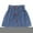 Blue, variant on ZACPNCV Girl's Cute Denim Skorts Elastic Waist Straight Leg Skirt Shorts Pink 5-6 Years