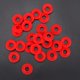 thumbnail image 5 of Sellos de silicona, 25 piezas de silicona roja Grolsch Junta Grolsch de silicona Sellos para botellas de cerveza Diseño a prueba de futuro, 5 of 8