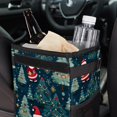 thumbnail image 6 of Christmas Tree Leak-Proof Foldable Car Garbage Can with Lid and Hanging Storage Bag, 6 of 6