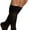 Black, variant on Sigvaris Well Being 120 Women's 15-20 Closed Toe Knee High Compression Stockings Black A