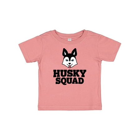 

Inktastic Dog Husky Squad Gift Baby Boy or Baby Girl T-Shirt
