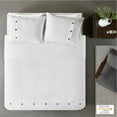 thumbnail image 5 of Finley 3 Piece Cotton Waffle Weave Duvet Cover Set, 5 of 18