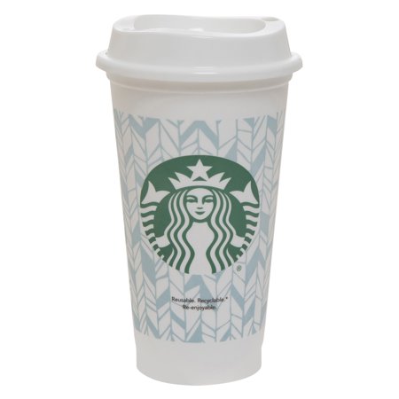 starbucks white glass cup