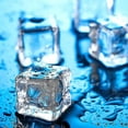 thumbnail image 4 of 50pcs Clear Fake Crushed Ice Rocks Ice Cubes Vase Fillers Square Ice Cube, 4 of 5
