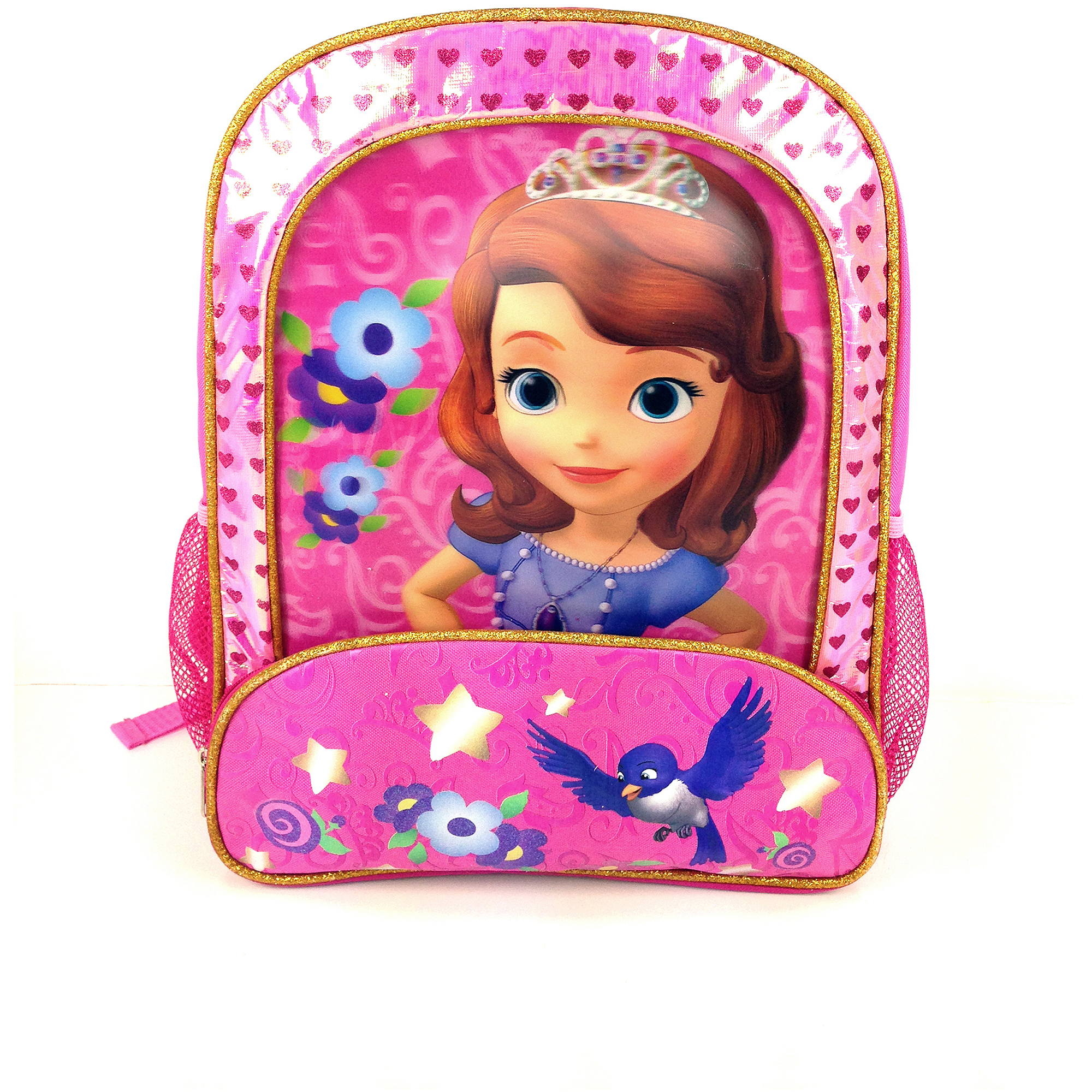 Disney Sofia The First 16" Girls' Pink Backpack - image 1 of 3
