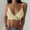 Yellow, variant on Women's chemical fiber underwear including 1PC adult underwear Grey Polyester Underwear Bra For Woman Plus Size Daily Adjustable Sleeveless Bra