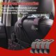 thumbnail image 5 of Gancho para reposacabezas trasero de coche, soporte para billetera de coche, accesorios brillantes para el interior del coche para hombres y mujeres, paquete de 4 (color), 5 of 5