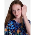thumbnail image 5 of Joyspun Women’s Dreamy Soft Collection Short Sleeve Sleep Shirt, Sizes S/M to 2X/3X, 5 of 6