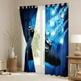 thumbnail image 3 of jejeloiu 3D Gamepad Controller Curtains Pack of 2 (42x84 Each),Teens Video Game Curtains Blackout,Black Blue Bedroom Curtains For Boy Kids,Breathable Home Decor, 3 of 6