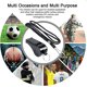 thumbnail image 5 of Plastic Whistle With Lanyard Set, Suitable For Coaches And Referees Sports Competition Survival Emergency12pcs-random Color, 5 of 5