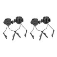 thumbnail image 4 of Sidaley Adaptador de riel para auriculares de casco, cascos de caza, soporte giratorio de 360 ​​grados para auriculares, equipo para Type2 NO2, 4 of 6