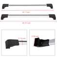 thumbnail image 2 of SCITOO Roof Rack Cross Bars 150LBS Aluminum Roof Rack Crossbars For Mazda CX-5 2013-2017, 2 of 6