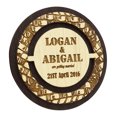 thumbnail image 2 of Custom Engraved Wooden Magnet Personalized Gift 20 Rustic Wedding Save the Date Wooden Magnet, 2 of 2