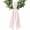 Blush Pink, variant on Pink White Geometric Wreath Sash for Front Door, Square Minimalist Modern Wreath Bow Accent for Fall Christmas Holiday Door Decor, Ribbon Sash for Wreaths, Porch Home Decoration