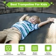 thumbnail image 2 of GVDV 14' Outdoor Trampoline, Backyard Recreational Pumpkin Trampoline for Kids, 2 of 9