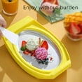 thumbnail image 3 of Fiudx Máquina para Hacer Helados Caseros, Bandeja de Acero Inoxidable para Congelador, Sorbete de Yogur Casero, Sin Electricidad, Fácil y Rápido, para Toda La Familia, Tamaño 31 X 20,5 Cm, Incluye Es, 3 of 6