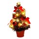 thumbnail image 3 of Árbol de Navidad de escritorio con luces, adorno navideño, decoración artificial para el hogar. 20 luces 30cm, 3 of 9