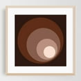 thumbnail image 2 of Abstract - Retro Circles Browns Taupes Cream - Digital Art Abstract Geometric Modern Art Minimalist Pattern Mid-Century Modern Art Deco Unframed Wall Art Print 8 x 8 inches, 2 of 9