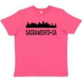 thumbnail image 3 of Inktastic Sacramento California City Skyline Youth T-Shirt, 3 of 5