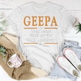 thumbnail image 5 of Geepa Grandpa Gift Geepa The Man The Myth The Legend Unisex Jersey Crewneck Tshirt, 5 of 6