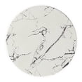 thumbnail image 5 of Pemberly Row Modern 50" Round Faux Marble Dining Table in Walnut, 5 of 7