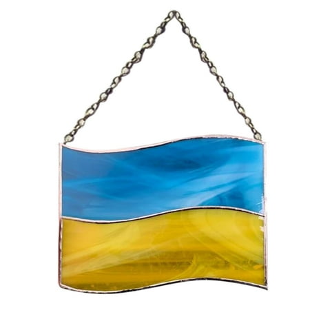 

DANMENG Flash Deals Of The Day Hangs Color Acrylic Sunshade Ukrainian Color Acrylic Color Acrylic Window Decoration (B）