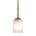 thumbnail image 7 of 43674NBR Kichler Lighting Shailene - 1 light Mini Pendant - 4.25 inches wide-Natural Brass Finish    -Traditional Installation, 7 of 7