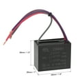 thumbnail image 3 of Capacitor de ventilador de techo CBB61 de 4/5/7uF 250V CA con 4 cables de Uxcell, 1 paquete, 3 of 7