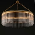 thumbnail image 5 of 38423CLNAB Maxim Lighting Jolie - 40W 1 LED Chandelier-31.25 Inch Tall and 34 Inch Wide-Natural Aged Brass Finish, 5 of 5