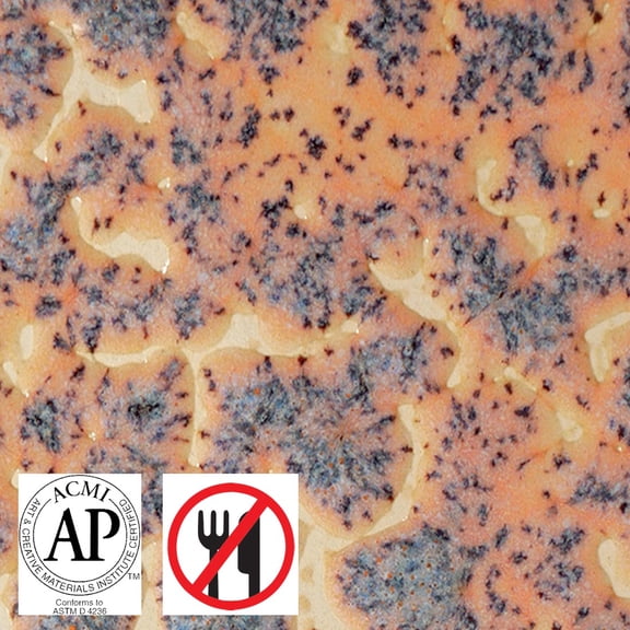 AMACO Crawls High Fire Glaze Speckled Flux Crawl